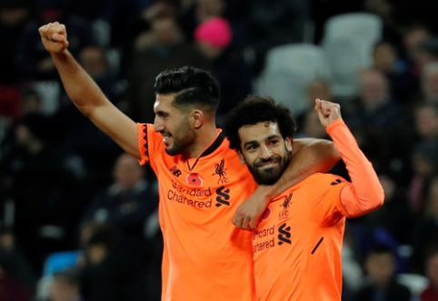 M. Salah vedamas "Liverpool" susidorojo su "West Ham" (VIDEO)