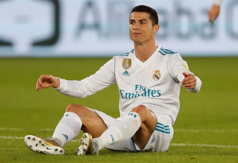 C. Ronaldo gali būti priverstas praleisti "El Clasico"