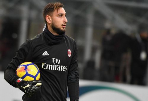 G. Donnarumma paneigė gandus dėl jo mestų kaltinimų komandai