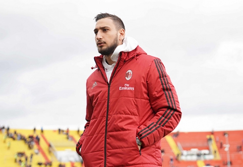 G.Donnarumma atsisakė pradėti derybas su "Juventus"