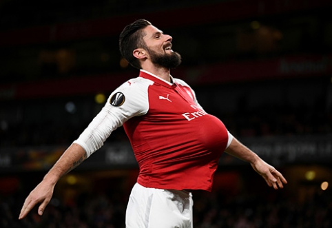 O.Giroud: norėčiau išvykti jau sausio mėnesį