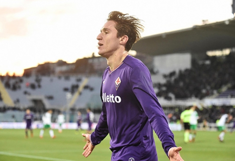"Fiorentina" nustatė talento F.Chiesos kainą
