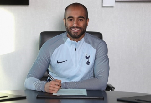 Oficialu: L. Moura karjerą tęs "Tottenham" klube