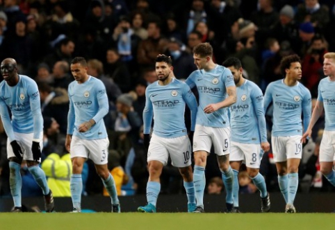 "Man City" užfiksavo beveik šimtą metų nematytą rezultatą