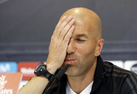 Z. Zidane'as: "Real" gretose 10 metų neužsibūsiu