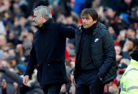 J. Mourinho apie taiką su A. Conte: tam nereikia žodžių