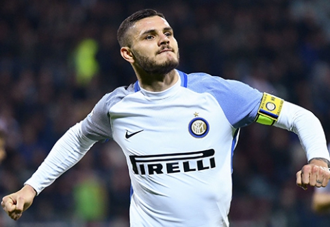 M.Icardi sulaukė vilionių vykti į Vokietiją