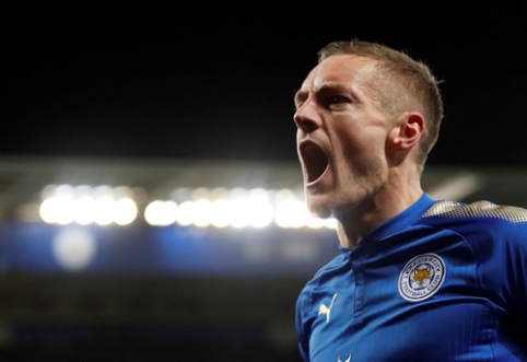 J. Vardy įmuštas įvartis į "Man City" vartus įrašė jį į rekordų knygą