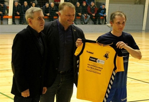 V.Pocevičius – naudingiausias Futsal A lygos pirmo rato žaidėjas