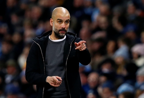 P. Guardiola apie R. Mahrezą: pažiūrėsime, ar situacija pasikeis vasarą