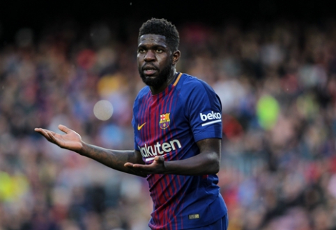 J. Mourinho skambučio sulaukęs S. Umtiti svarsto galimybę palikti "Barca"