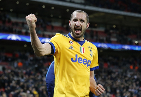 G.Chiellini iškilo rimta grėsmė praleisti pirmąsias rungtynes su "Real"