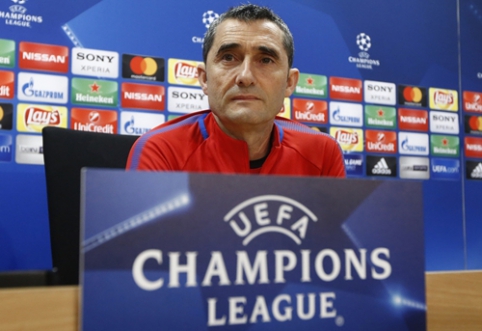 E. Valverde: sunku nuspėti, kokį žaidimo planą pasirinks "Chelsea"