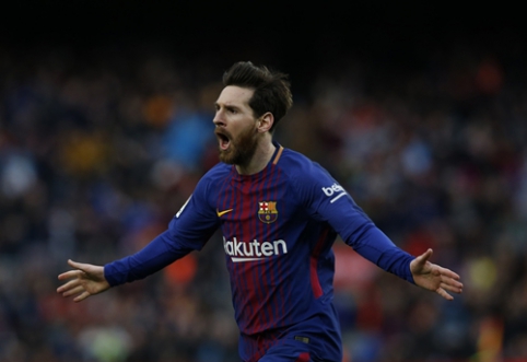 Jubiliejinis L. Messi įvartis nulėmė itin svarbią pergalę prieš "Atletico" (VIDEO)