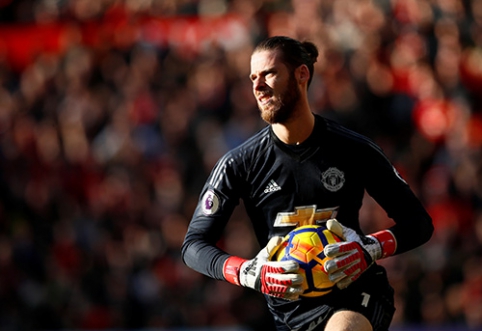 "Man Utd" tikslas - paversti D.De Gea geriausiai apmokamu planetos vartininku