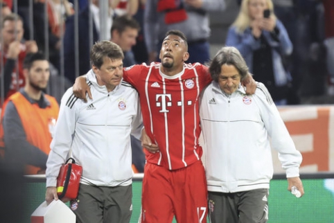 ''Bayern'' J. Boatengą prarado iki sezono pabaigos, D. Carvajalis taip pat krenta iš rikiuotės