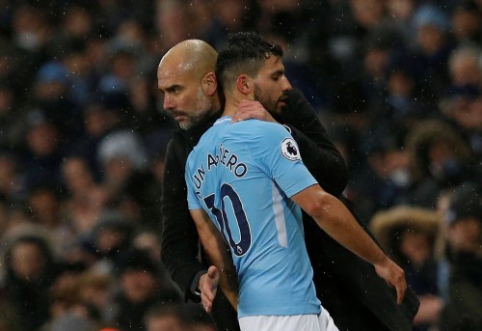 P. Guardiola: Aguero pats nuspręs, kada išvykti