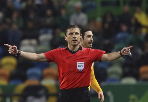 Čempionų lygos finale teisėjaus blogiausiu praėjusio pasaulio čempionato arbitru išrinktas serbas