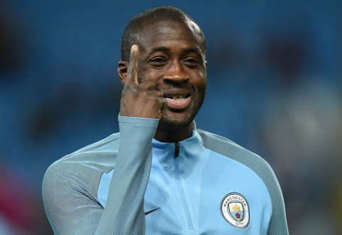 Oficialu: Y. Toure po sezono paliks "Manchester City" ekipą