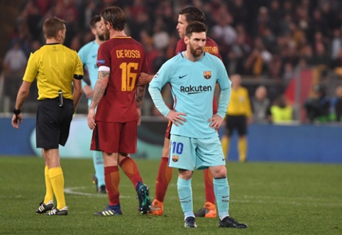 "Roma" prezidentas: atsiprašymą iš "Barcos" priimsime, jeigu jie mums atsiųs L. Messi