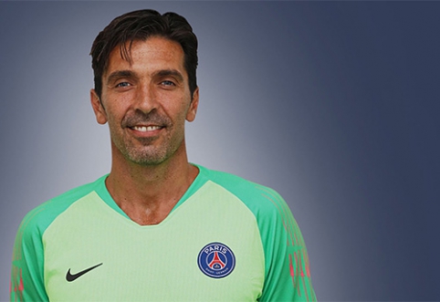 Oficialu: legendinis G.Buffonas papildė PSG gretas