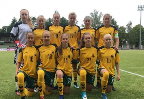 WU17 rinktinė startavo pergale Baltijos taurės turnyre
