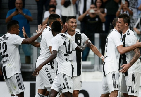 Pats sau įmušti sutrukdęs C. Ronaldo šventė pergalę prieš "Lazio"