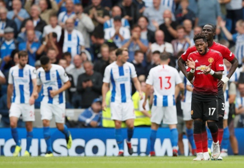 Pirmoji sezono pamoka: "Man Utd" išvykoje krito prieš "Brighton" (VIDEO)