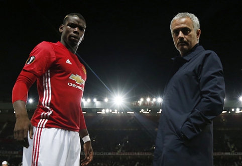 J.Mourinho: P.Pogba yra laimingas "Man Utd" klube