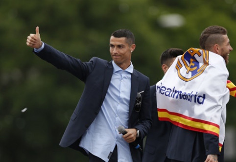 Madrido "Real" kitais metais žada surengti C. Ronaldo pagerbimo rungtynes