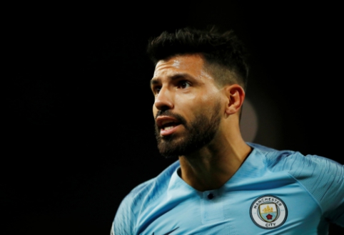 Oficialu: S. Aguero pratęsė kontraktą su "Man City" iki 2021-ųjų