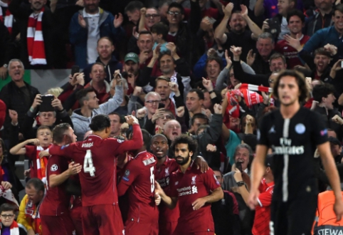 Po keitimo aikštėje pasirodęs R. Firmino nukalė "Liverpool" komandai pergalę prieš PSG