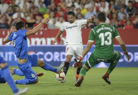 "Sevilla" patyrė antrąją nesėkmę iš eilės Ispanijos pirmenybėse