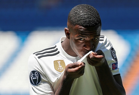 Vinicius - "Real" Čempionų lygos paraiškoje