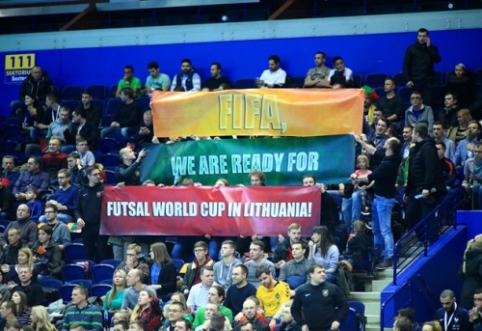 Lietuvoje - pasaulio salės futbolo čempionatas