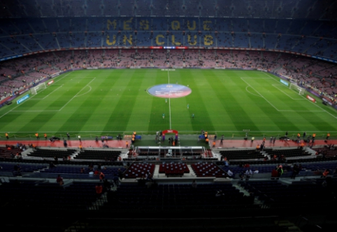 "Barcelona" pristatė, kaip po rekonstrukcijų atrodys "Camp Nou" stadionas