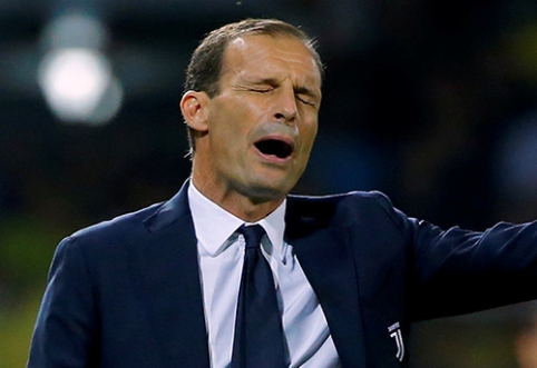 M.Allegri: žaidėjų mintys jau buvo Mančesteryje