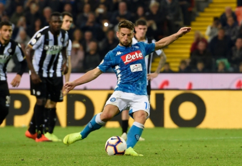 "Napoli" sumažino atsilikimą nuo "Juventus"