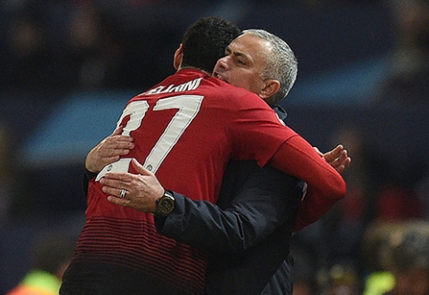 J.Mourinho: M.Fellaini nėra D.Maradona