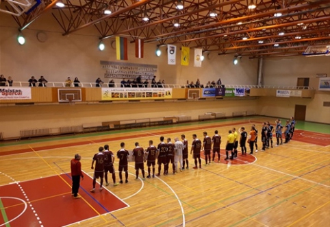 Futsal A lygoje - įvarčių lietus ir fantastiškas „Bekento“ sugrįžimas