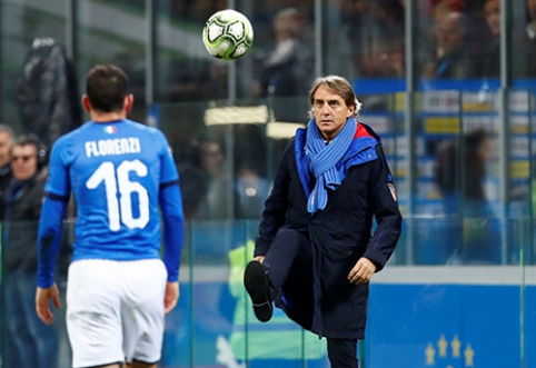 R.Mancini: "Ši Italijos rinktinė gali žaisti"