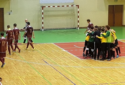 Futsal A lygoje – šeimininkų pergalės