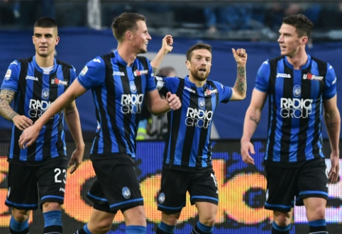 "Inter" išvykoje skaudžiai krito prieš "Atalanta"