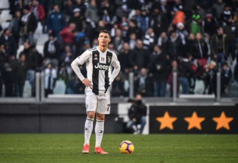 Į startinę sudėtį grįžęs C. Ronaldo išgelbėjo "Juventus" ekipą