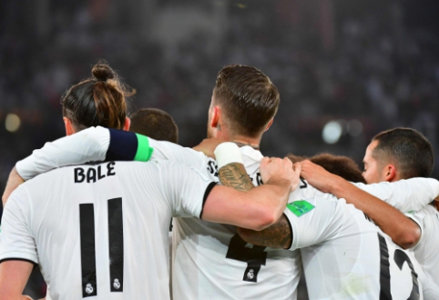 Madrido "Real" be vargo triumfavo FIFA pasaulio klubų taurės finale