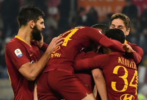 "Serie A": "AS Roma" antrajame kėlinyje įrodė pranašumą prieš "Genoa"