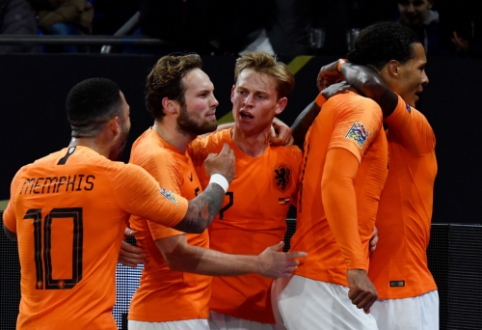 Tautų lygos pusfinalyje – Nyderlandų ir Anglijos rinktinių dvikova