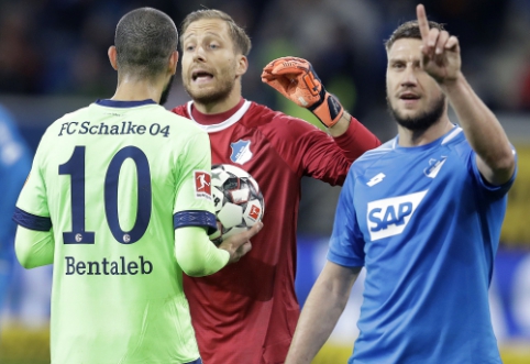 "Bundesliga": "Schalke" neleido "Hoffenheim" ekipai pakilti į Čempionų lygos zoną