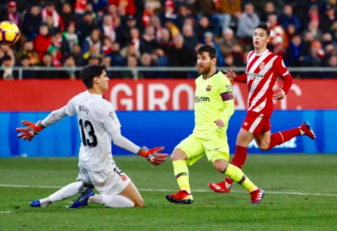 "Barcelona" išvykoje įrodė pranašumą prieš "Girona" futbolininkus