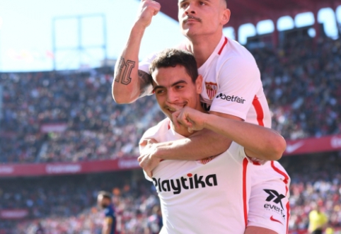 "Sevilla" antrajame kėlinyje sutaršė "Levante" futbolininkus